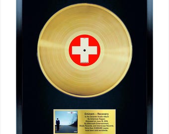Eminem Recovery 2LP Vinyl Limited Black 12