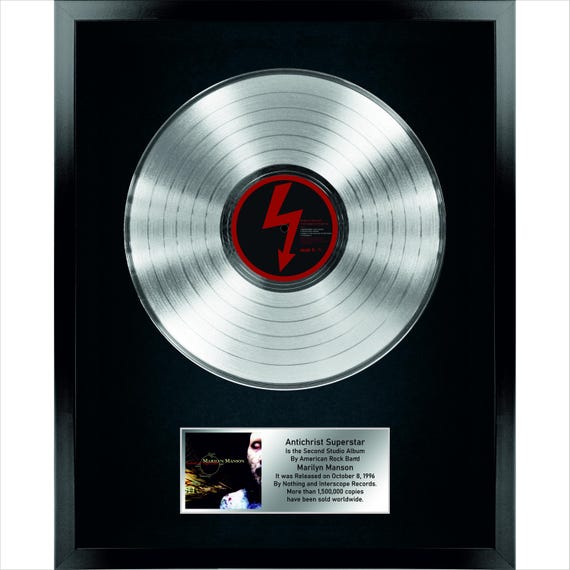 Marilyn Manson – Antichrist Superstar / LP Platinum 12 Marilyn Manson – Antichrist Superstar / LP Platinum 12