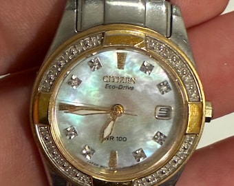 Citizen Eco-drive Solar Technology WR100 Calendar Date MOP  display picture 2