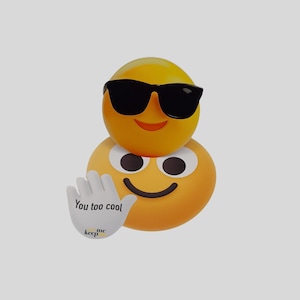 Carte de voeux emoji sympa avec enveloppe représentant un signe de la main - Cadeau emoji amusant | carte souvenir personnalisée | Anniversaire, Amitié, Toutes les occasions