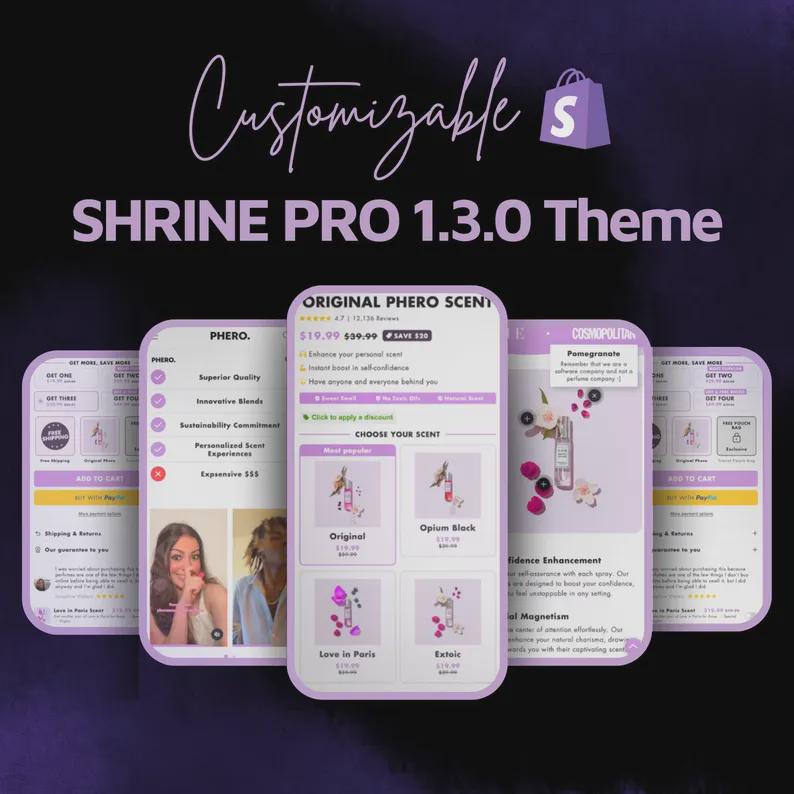 Shrine Pro Theme 1.3.0 SEO Optimized, Customizable, Responsive Shopify Theme