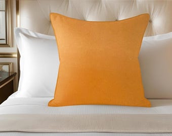 Velvet Pillow Taboo Harvest gold P Kaufman designer fabric