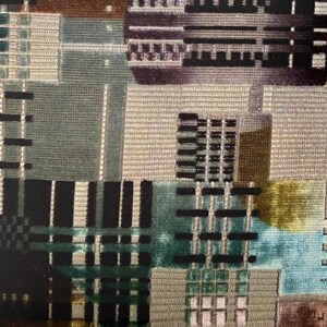design guild cut velvet fabric by the yard MCM