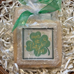 St. Patricks Day Shortbread Cookie favors1 dozen set of 3 designs image 2