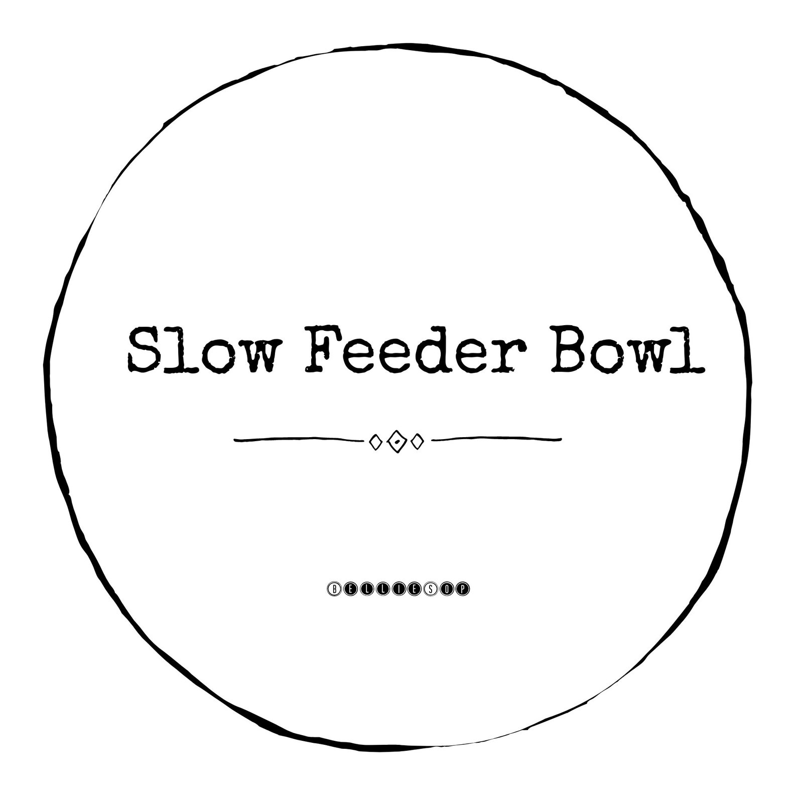 Slow Feeder Stainless Dog Bowl Etsy