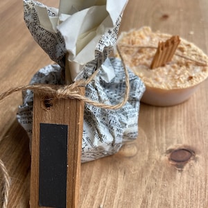 Repurposed Materials Wood Wick Firestarter with Matches and Kindling