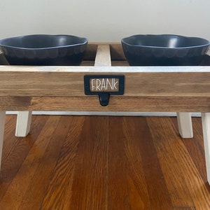 Farm Style/Elevated Dog Feeder/Dog Stand/Dog Bowl