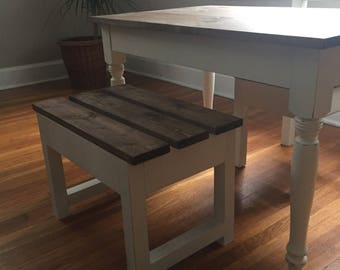 Children's Farmhouse Bench/Seat