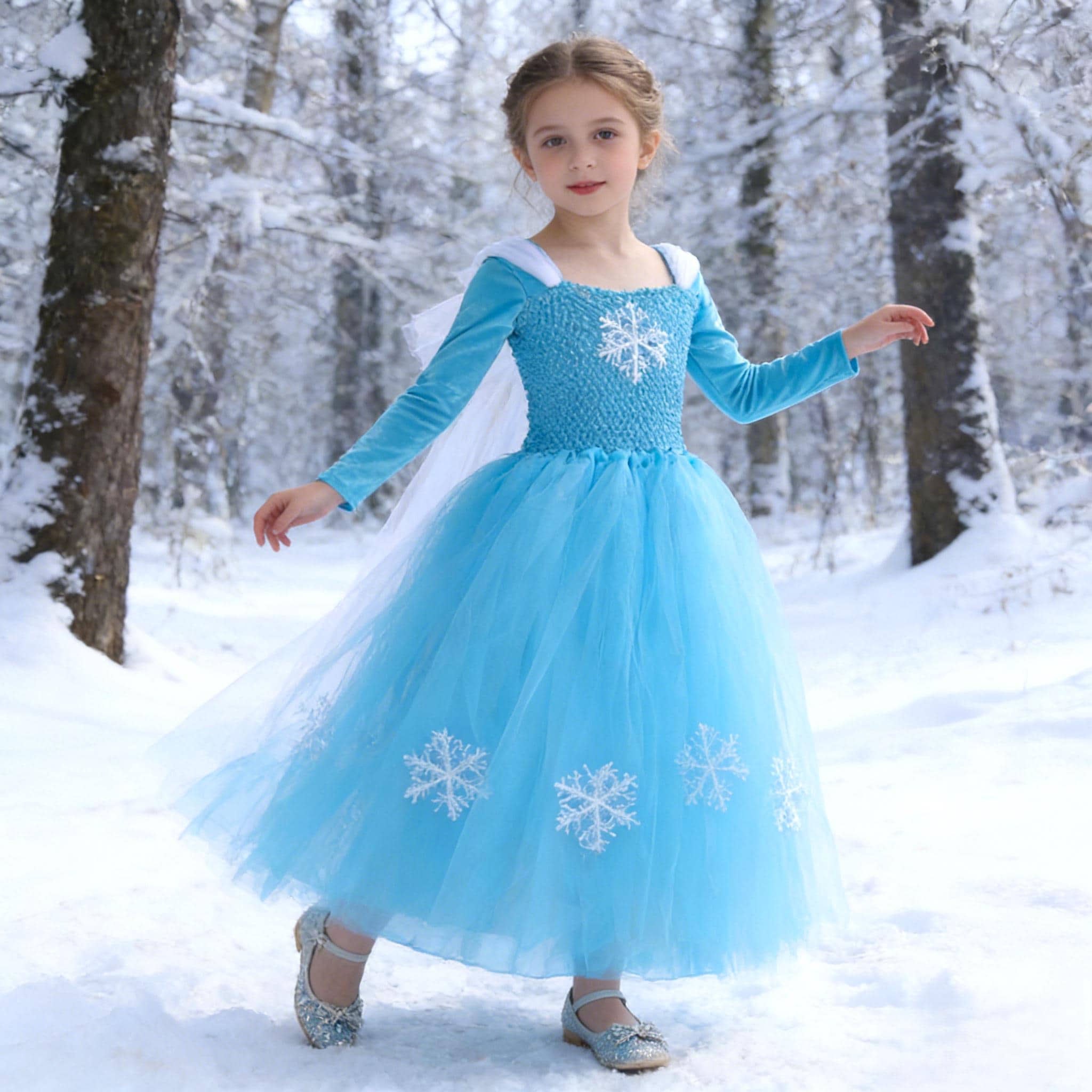 Blue Snowflake Dress