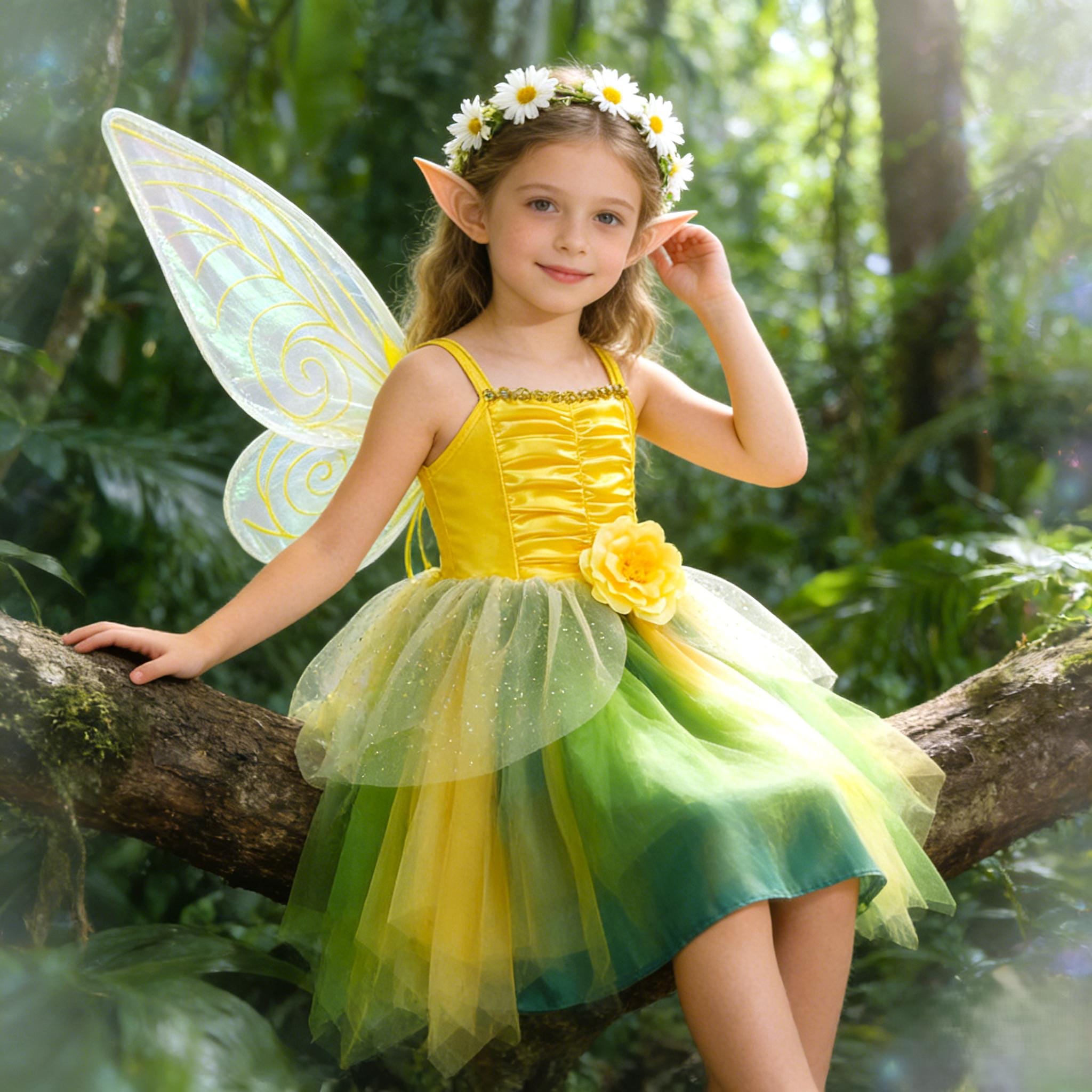 Green Fairy Dress Women - Etsy