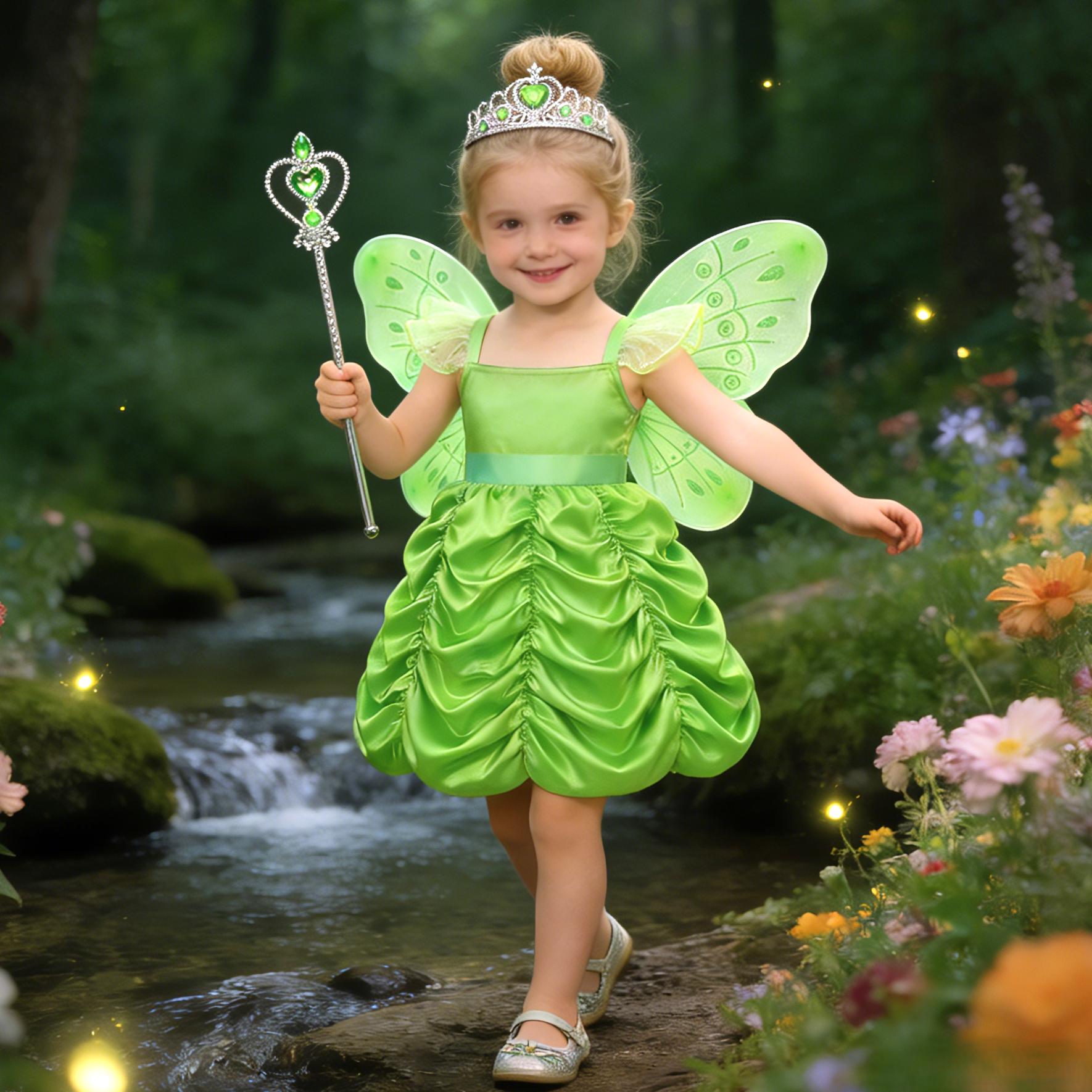 Green Tinkerbell Dress - Etsy
