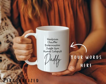 Custom Dad Mug Definition Coffee Cup Personalized Dad Gift Fathers Day