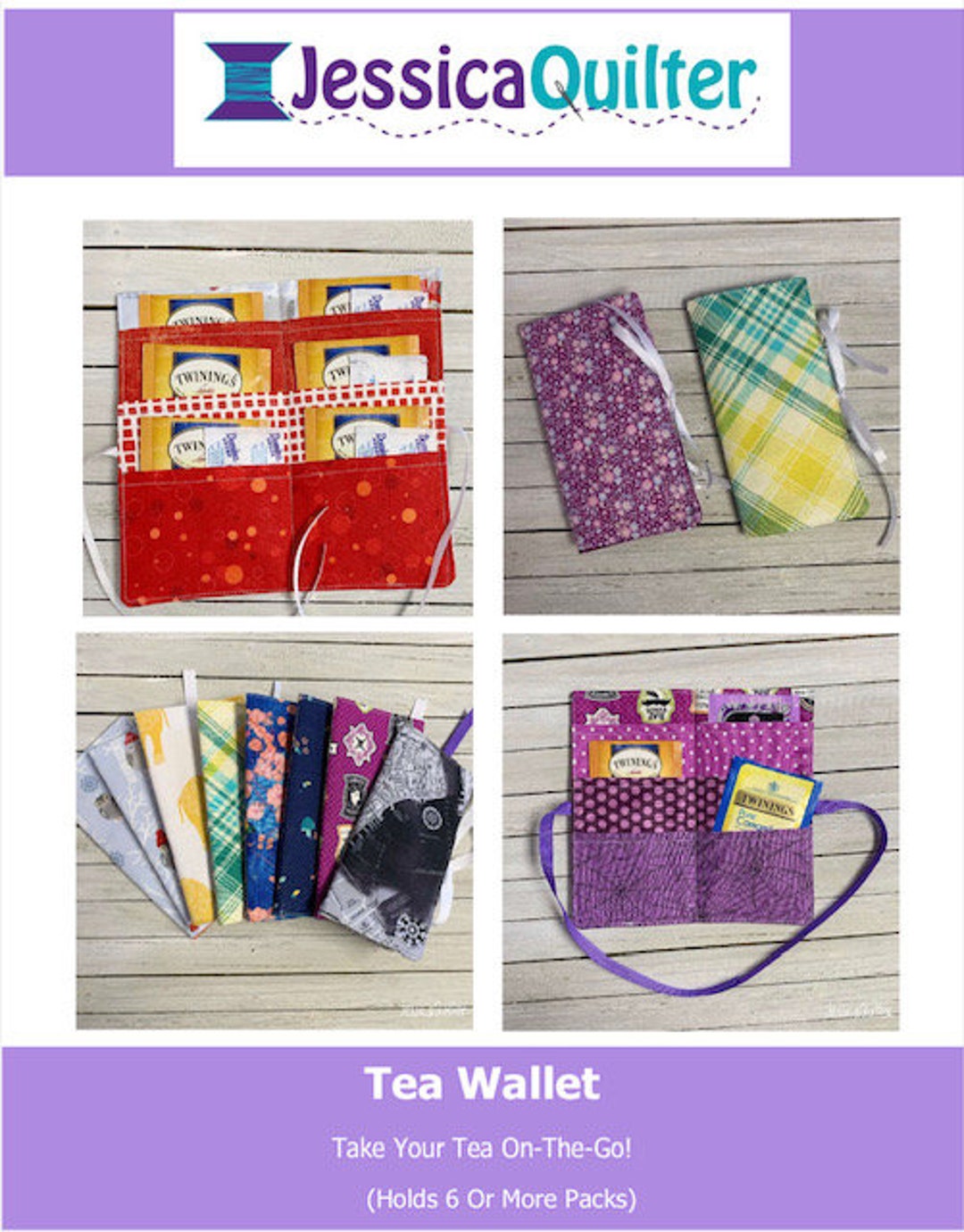 Tea Wallet Pattern PDF - Etsy