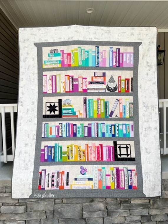 Vesuviushegy sért Szerető bookshelf quilt pattern Munkanélküli csúcs jön