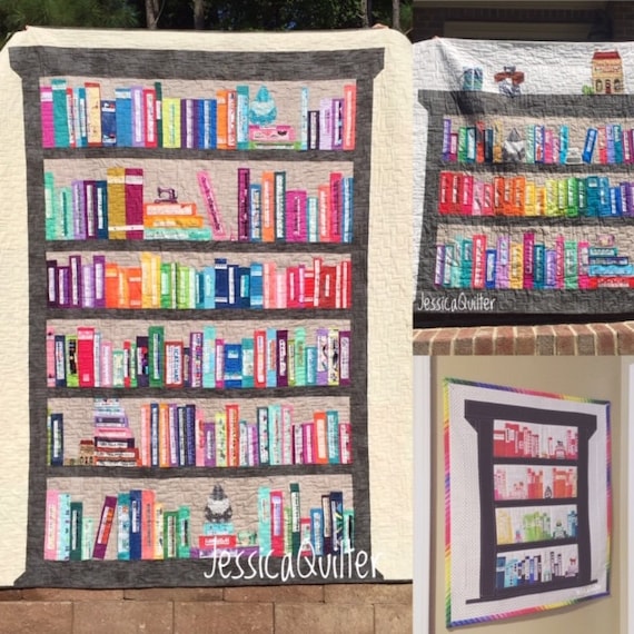 Selvage Bookshelf Quilt Pattern Bundle