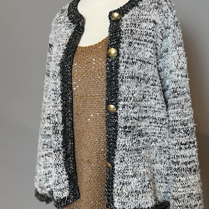 Oversized green cardigan, Cardigan with buttons, Gold buttons cardigan, Gift for her, Chunky green cardigan