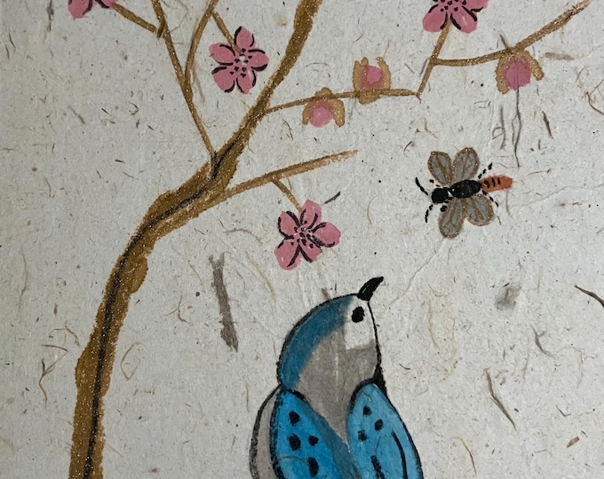 MULBERRY GIFT PACK:  Save on your choice of any 3 hand painted cards *not prints. Order includes a free folding gift card.