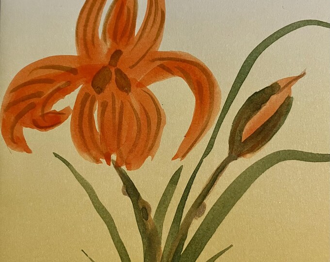 Individual pastel cards: Hand-painted cards *not prints. Your choice of designs and colors as pictured, or make a custom order.