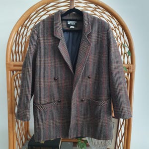 90s Check Jacket - Etsy Australia