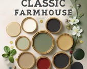Sherwin-Williams Classic Farmhouse Palette Guide: Interior Design Tips (Digital Download)