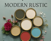 Modern Rustic Paint Color Palette Guide: Benjamin Moore Colors (Digital Download)