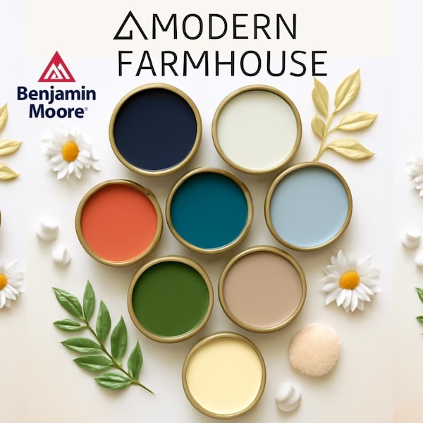 Benjamin Moore Extra White Interior Paint Palette: Guida ai colori per la casa (download digitale)