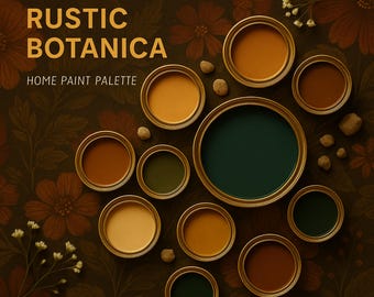 Rustic Botanica Sherwin-Williams Palette Guide – 12 Earthy Paint Colors for Warm Mediterranean Boho Homes