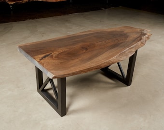 Red Oak Coffee Table #33, Side Table, Solid Wood Table, Cocktail Table