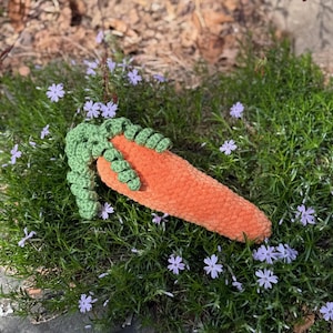 Adorable Handmade Crochet Carrot, Amigurumi Toys, Soft Plush, Easter Decor