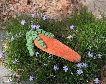 Adorable Handmade Crochet Carrot, Amigurumi Toys, Soft Plush, Easter Decor