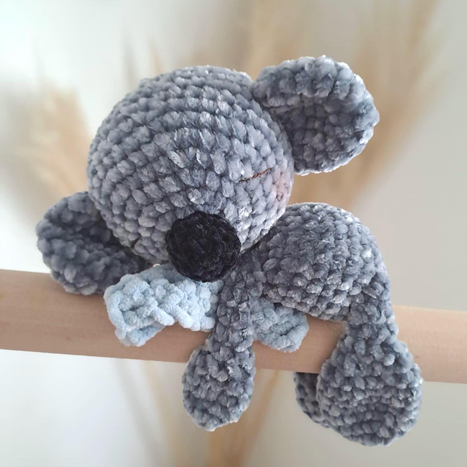 Koala Lovey Snuggle Blanket Pattern