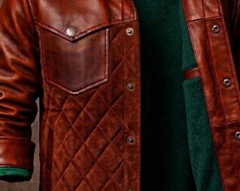 Handmade Bespoke Leather Biker Jacket | Custom Fit, Cowhide or Sheep Leather
