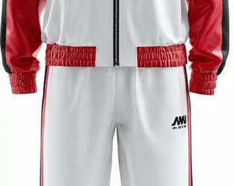Luksusowy, modny dres dla mężczyzn i kobiet. Elegancki, sportowy styl.