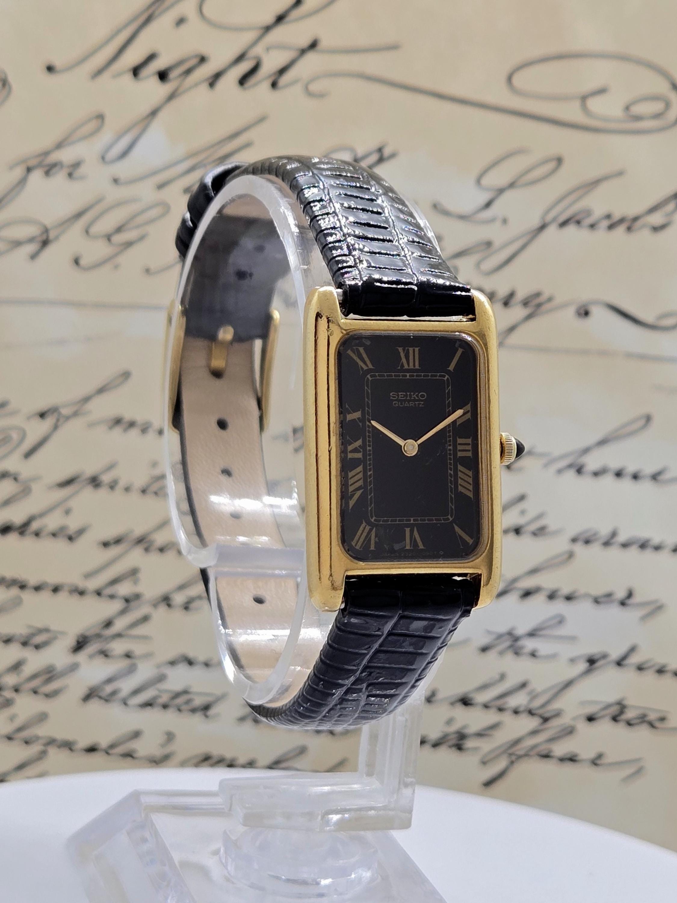SEIKO Dolce ゴールド/ブラック 時計 Available ✓✓✓ 200.00$ 📆 1980s Seiko dolce two tone