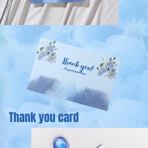 Thank you card