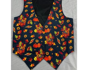 Vintage Halloween Vest by Basic Editions size SMALL