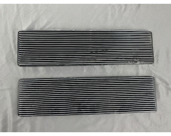 Rejillas de ventilación para capó de Chevy Nova SS 1968-72, OEM GM 3927442 (par)