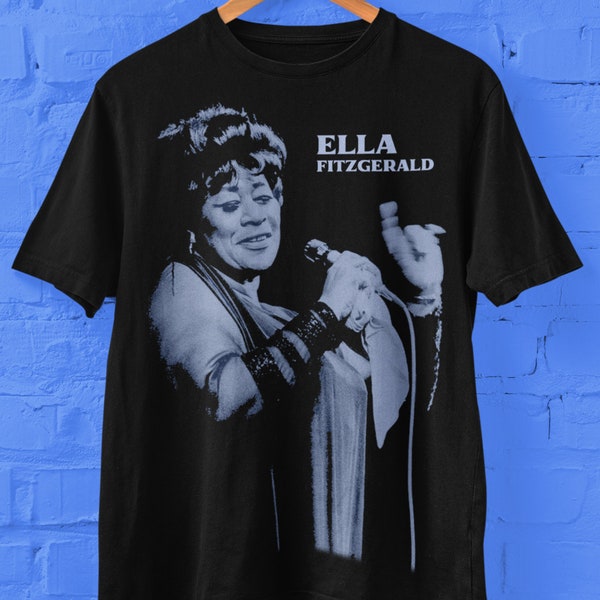 Ella Fitzgerald T Shirt, Ella Fitzgerald Jazz Legend T Shirt, Jazz Music Lover Gift