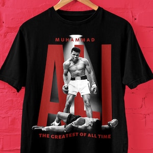 Muhammad Ali Greatest Boxer of All Time Shirt Muhammad Ali Unisex Jersey Short Sleeve Tee Ali T Shirt Great Gift for Boxing Fans Etsy