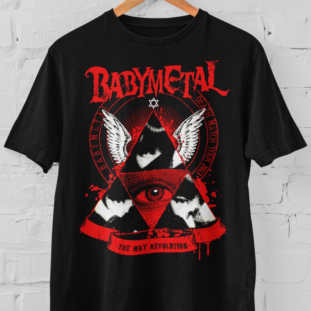 Babymetal May Revolution Short Sleeve Tee, J-pop T Shirt  