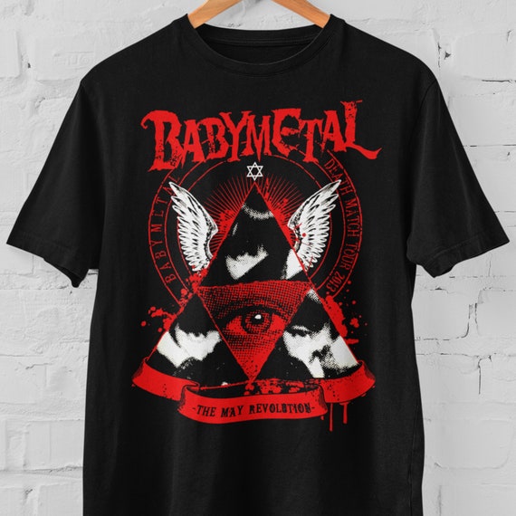 Babymetal May Revolution Short Sleeve Tee, J-pop T Shirt  