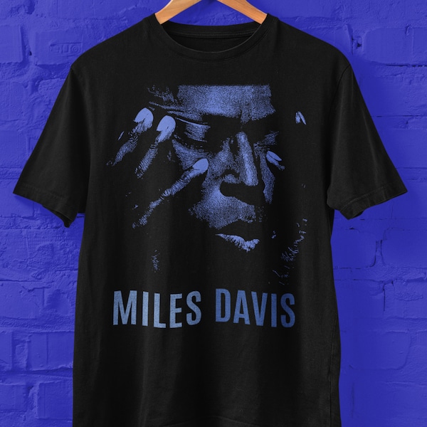 Miles Davis Jazz Musician T Shirt, Jazz Legend Trumpeter Tshirt, Jazz Music Lover Gift