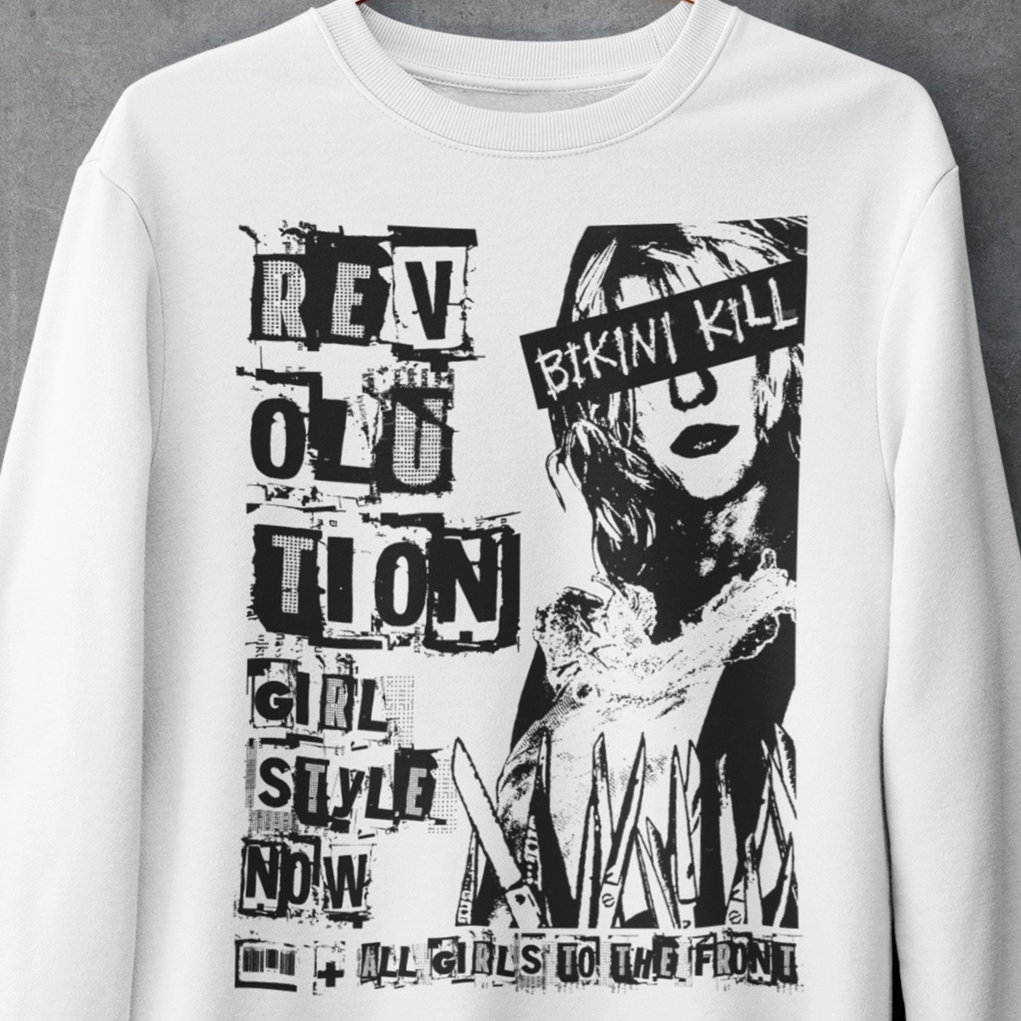 Bikini kill sweatshirt deals