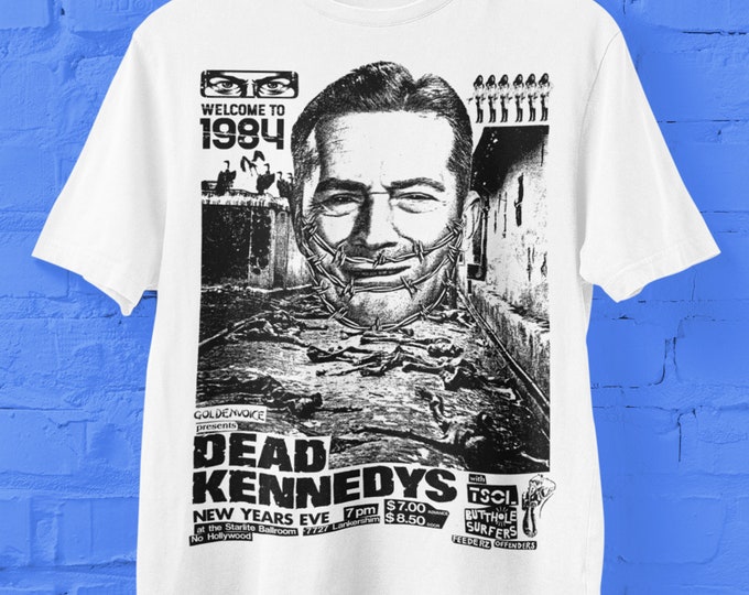 Dead Kennedys 1984 Music Poster Tee T-Shirt