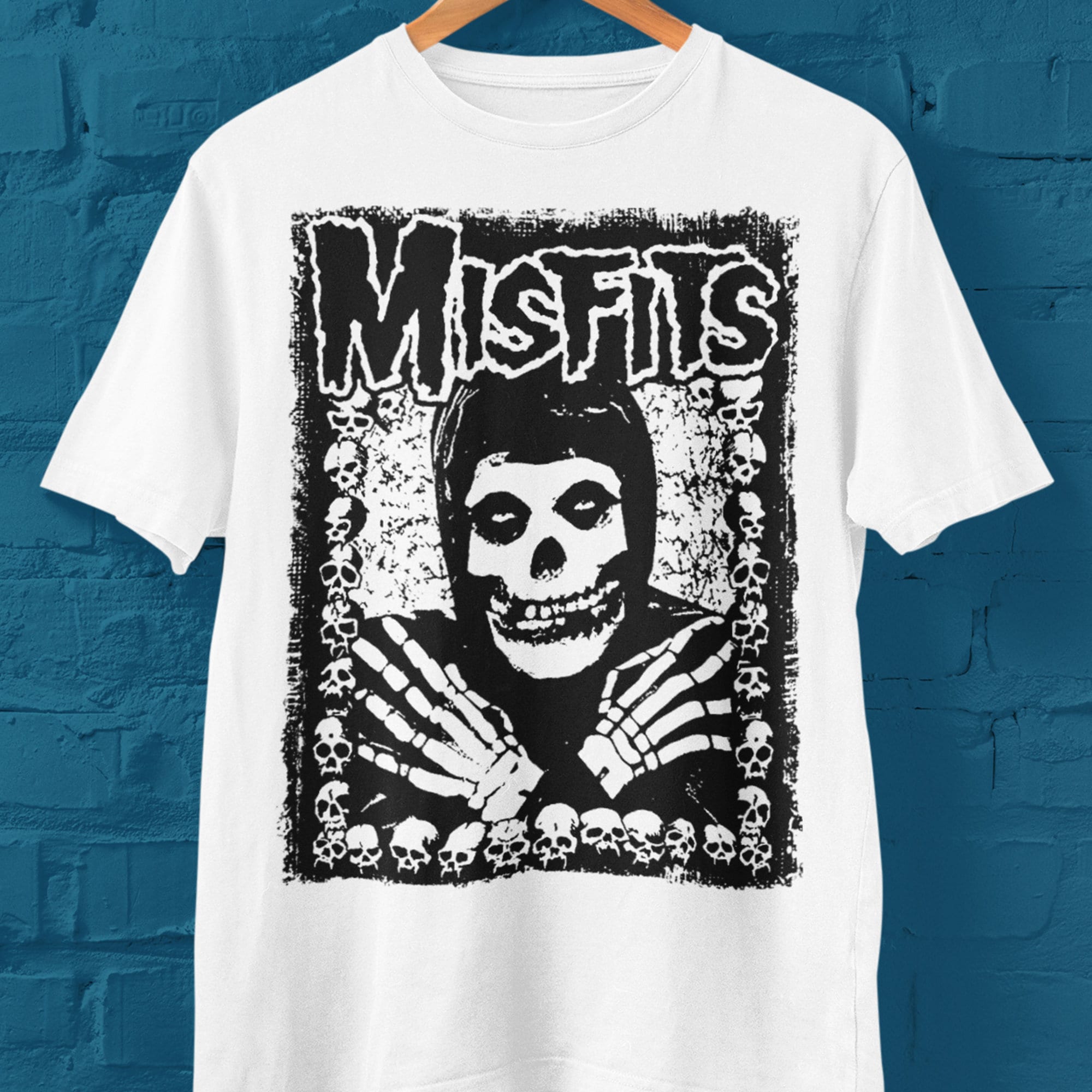 Discover The Misfits Punk Rock Band Classic Graphic T-Shirt