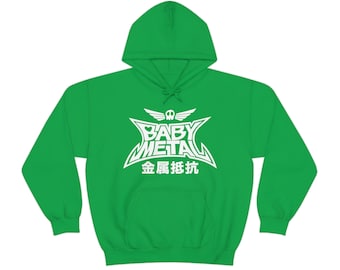 Babymetal Logo Hoodie Babymetal J pop Music Hooded Sweatshirt