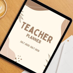 Teacher Planner, Lesson Planner 2025-2026, Teacher Digital Planner, Printable Teacher Planner, Lesson Plans, Schoop Planner, Lesson Planning