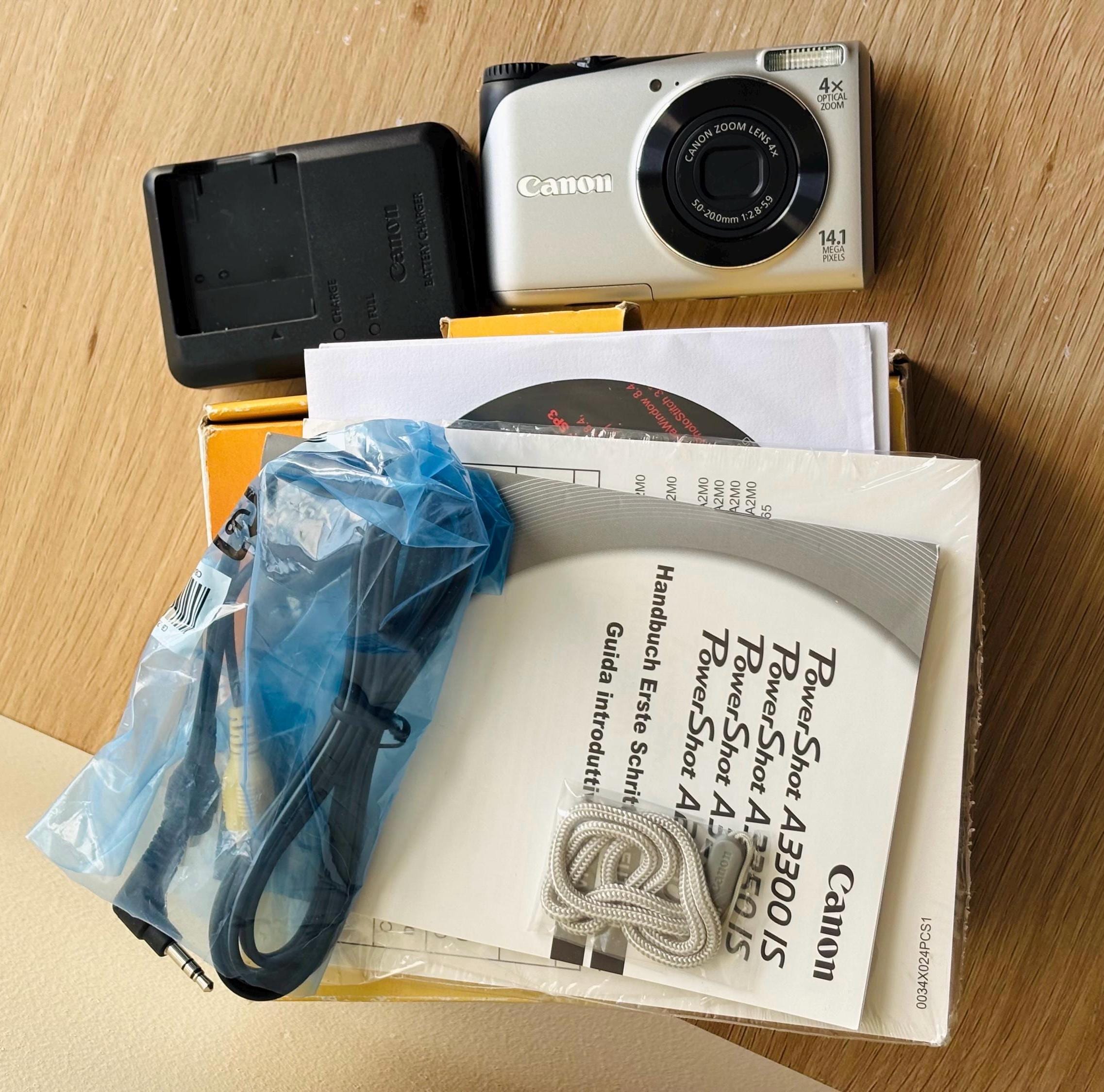 Canon PowerShot A2200 14,1 Mpx – Appareil Photo Compact D'occasion Qui Marche Du Tonnerre