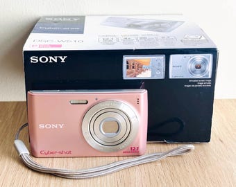 Sony Cybershot DSC-W510 Pink Digital Camera W/ Accessories
