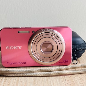 Sony cyber shot pink camera - Etsy 日本